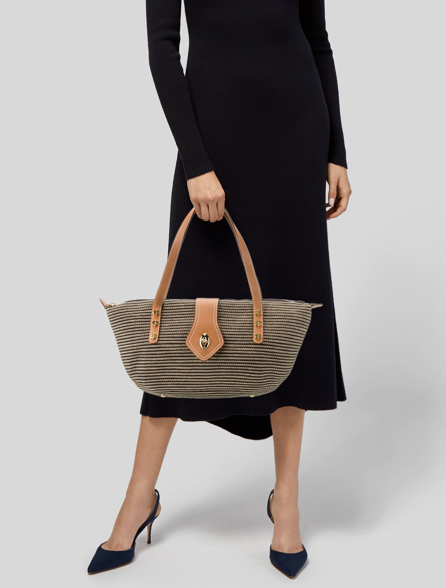 Eric Javits Raffia Shoulder Bag